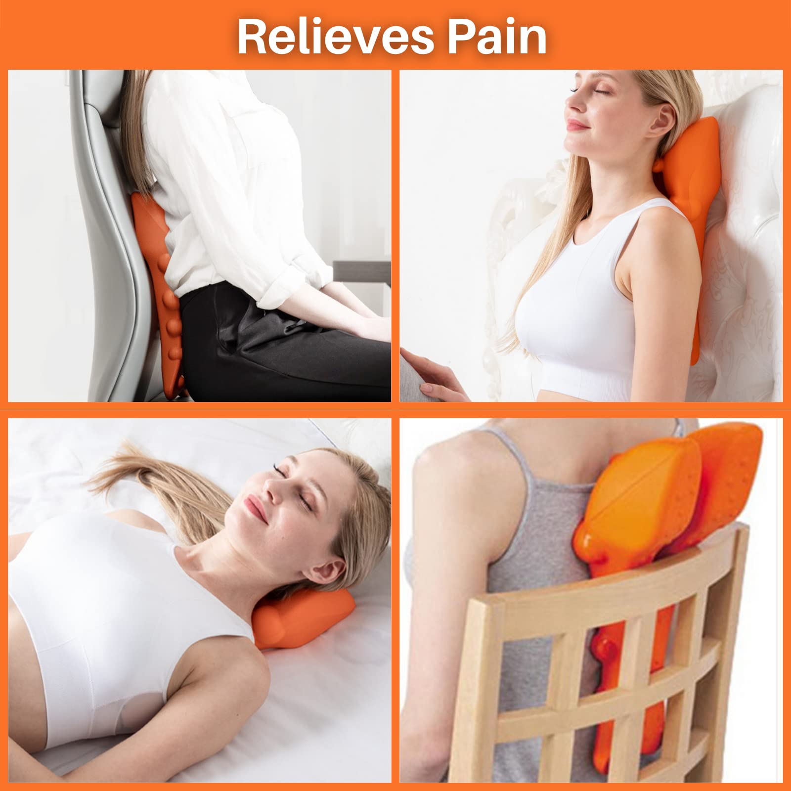Neck Pain Relief Device, Neck Massager Ball Roller, Neck Stretcher Pressure  Point Massage Tool, Hand Roller for Neck Pain Relief
