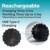 ZEENKIND Vibrating Sphere Massage Ball Roller with 4 Adjustable Speeds - Image 4
